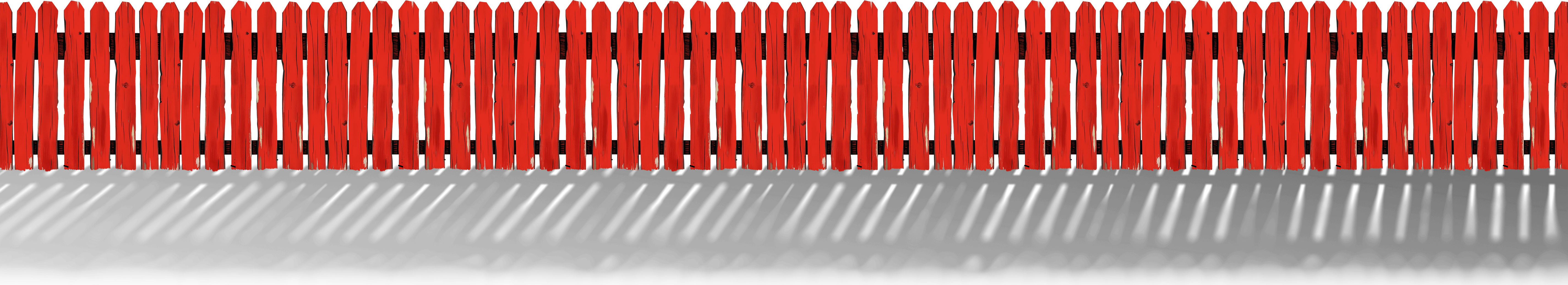 Background picket fence